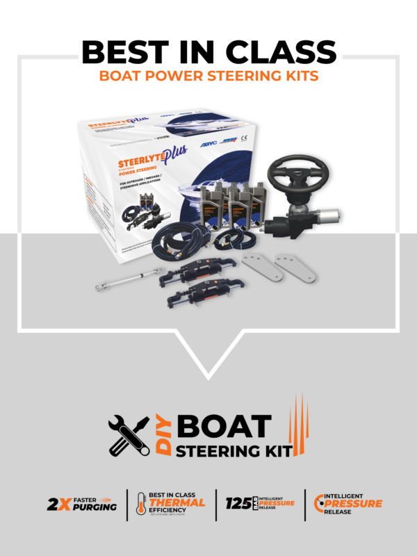 DIY Boat Steering Kit | Power Assist Steering System | Steerlyte
