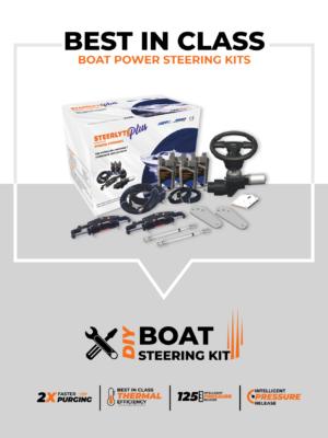 Best Boat Steering System | Power Assist Steering | Steerlyte