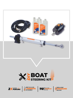 Aluminum - Hydraulic Steering Kit - Multisteer