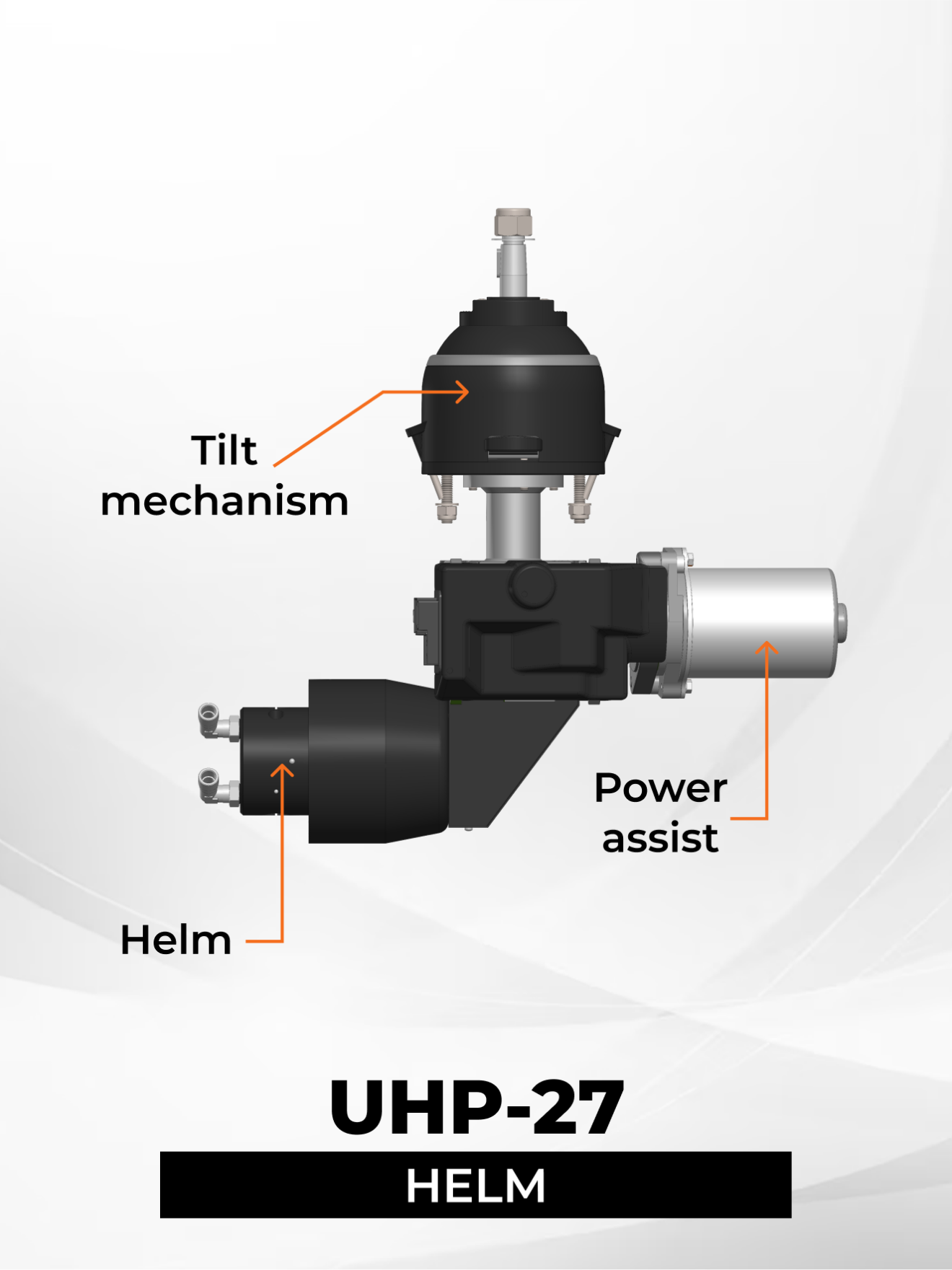 Power steering Single Outboard SPPSU23250 Multisteer