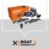 twin outboard hydraulic steering kit | boat steering kit | Hydraulic boat steering kit | Best Hydraulic Steering Systems | Multisteer
