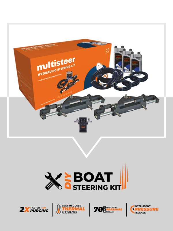 hydraulic steering kit | Hydraulic steering system for outboards | boat steering kit